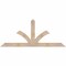 Ekena Millwork Richland Smooth Timber Gable Bracket, Douglas Fir, 60"W x 25"H x 3 1/2"D x 3 1/2"F, 10/12 Pitch GBW060X25X0404RIC00SDF - alternate 1